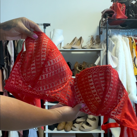 Brand New Red Adore Me Bra - Picture 3 of 4